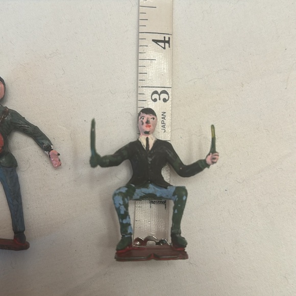 THE BEATLES CAKE DECORATION-VINTAGE. John, Paul, George & Ringo C-1960’s - Picture 3 of 10